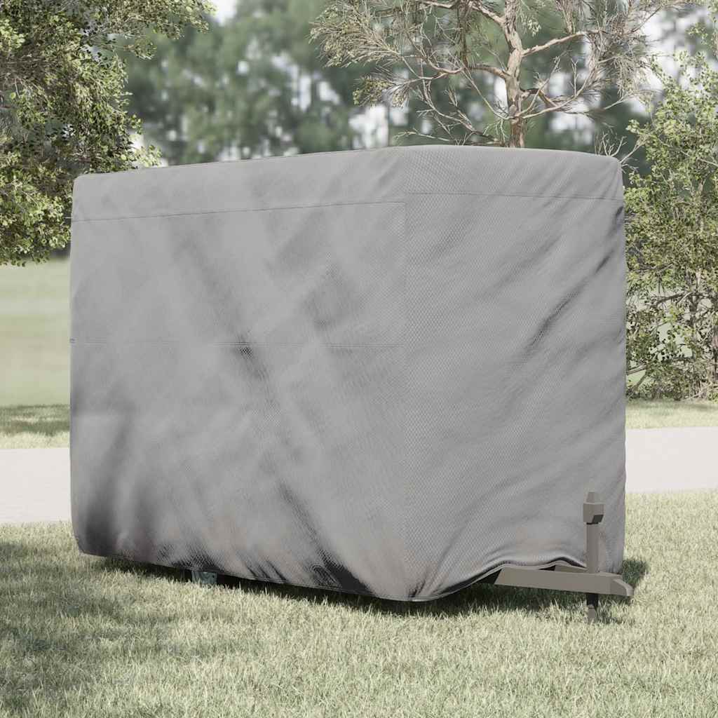 vidaXL Schutzhülle für Pferdeanhänger Grau 396x178x250 cm Vliesstoff