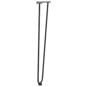 vlásenkové nohy pro konzolové stolky 4 ks antracitové 72 cm masivní ocel - obrázek 6