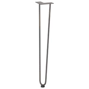 vlásenkové nohy pro konzolové stolky 4 ks Přírodní ocel 72 cm Masivní ocel - obrázek 4