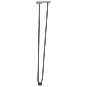 vlásenkové nohy pro konzolové stolky 4 ks Přírodní ocel 72 cm Masivní ocel - obrázek 6