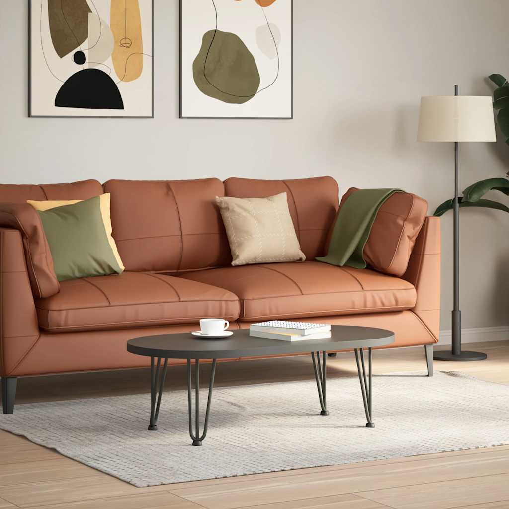 Thumbnail - vidaXL Haarnadelbeine für Couchtisch 4 Stk. Anthrazit 30 cm Massivstahl