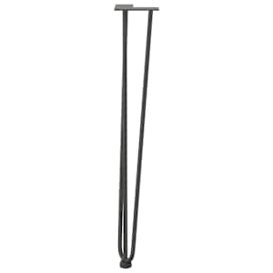 vlásenkové nohy pro konzolové stolky 4 ks antracitové 72 cm masivní ocel - obrázek 5