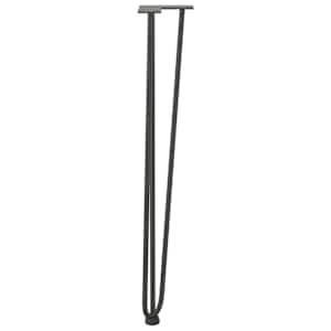 vlásenkové nohy pro konzolové stolky 4 ks antracitové 72 cm masivní ocel - obrázek 6