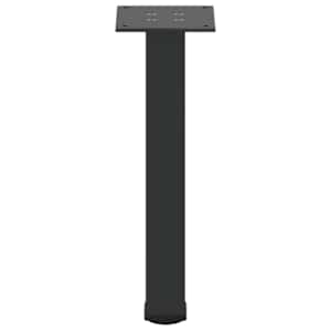 Nohy ke konferenčnímu stolku 4 ks černé 30-32 cm ocelové - obrázek 6
