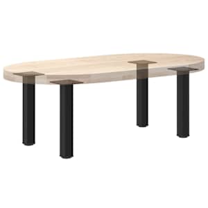 Nohy ke konferenčnímu stolku 4 ks černé 42-44 cm ocelové - obrázek 8
