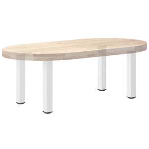 Nohy ke konferenčnímu stolku 4 ks bílé 42-44 cm ocelové - obrázek 8