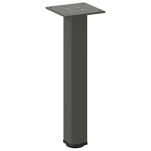 Nohy konferenčního stolku 4 ks antracitové 42-44 cm ocelové - obrázek 4