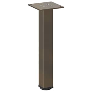 Nohy konferenčního stolku 4 ks přírodní ocel 42-44 cm ocel - obrázek 4