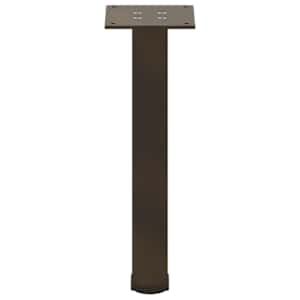 Nohy konferenčního stolku 4 ks přírodní ocel 42-44 cm ocel - obrázek 6
