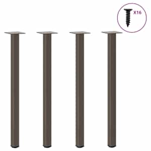 Nohy konzolového stolku 4 ks přírodní ocel 72-74 cm ocel - obrázek 1