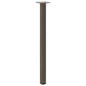 Nohy konzolového stolku 4 ks přírodní ocel 72-74 cm ocel - obrázek 4