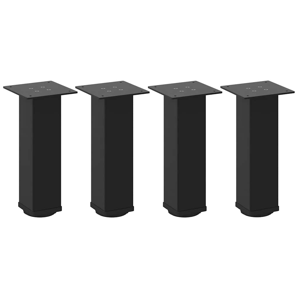 Thumbnail - vidaXL Couchtischbeine 4 Stk. Schwarz 30-32 cm Stahl