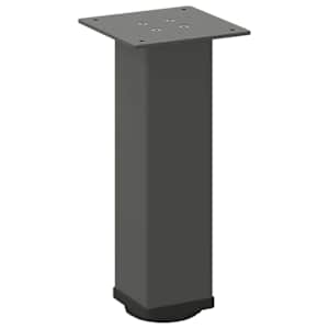 Nohy konferenčního stolku 4 ks antracitové 42-44 cm ocelové - obrázek 4