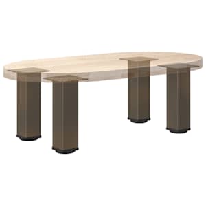 Nohy konferenčního stolku 4 ks přírodní ocel 42-44 cm ocel - obrázek 8