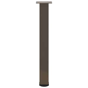 Nohy konzolového stolku 4 ks přírodní ocel 72-74 cm ocel - obrázek 6