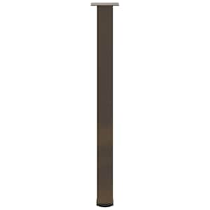 Nohy barového stolu 4 ks přírodní ocel 100–102 cm ocel - obrázek 5