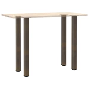 Nohy barového stolu 4 ks přírodní ocel 100–102 cm ocel - obrázek 8