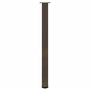 Nohy barového stolu 4 ks přírodní ocel 110–112 cm ocel - obrázek 5