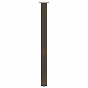 Nohy barového stolu 4 ks přírodní ocel 110–112 cm ocel - obrázek 6
