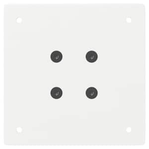 Nohy ke konferenčnímu stolku 4 ks bílé 42 cm ocelové - obrázek 7
