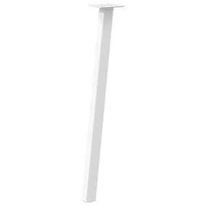 Nohy konzolového stolku 4 ks bílé 72 cm ocelové - obrázek 4