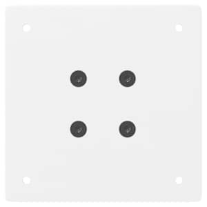 Nohy ke konferenčnímu stolku 4 ks bílé 30 cm ocelové - obrázek 7