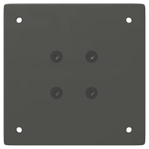Nohy ke konferenčnímu stolku 4 ks antracitové 30 cm ocelové - obrázek 7