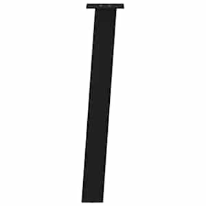 Nohy konzolového stolku 4 ks černé 72 cm ocelové - obrázek 5