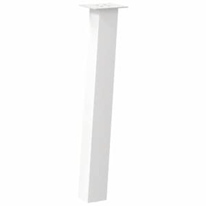 Nohy konzolového stolku 4 ks bílé 72 cm ocelové - obrázek 4