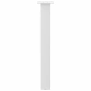 Nohy konzolového stolku 4 ks bílé 72 cm ocelové - obrázek 6