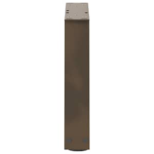 Nohy konferenčního stolku ve tvaru V, 2 ks, přírodní ocel, 30 x (30-31,3) cm, ocel - obrázek 6