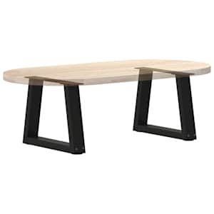 Nohy konferenčního stolku ve tvaru V, 2 ks, černé, 40 x (30-31,3) cm, ocel - obrázek 8