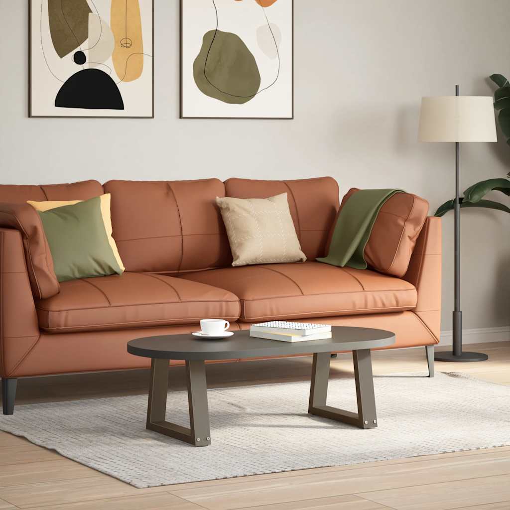vidaXL Eettafelpoten 2 st V-vormig 40x(30-31,3) cm staal naturel afbeelding