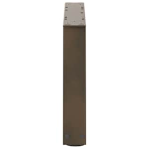 Nohy konferenčního stolku ve tvaru V, 2 ks, přírodní ocel, 60 x (30-31,3) cm, ocel - obrázek 6