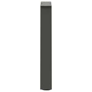 Nohy konferenčního stolku ve tvaru V, 2 ks, antracitové, 28 x (42-43,3) cm, ocel - obrázek 6
