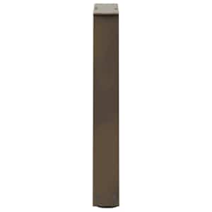 Nohy konferenčního stolku ve tvaru V, 2 ks, přírodní ocel, 28 x (42-43,3) cm, ocel - obrázek 6