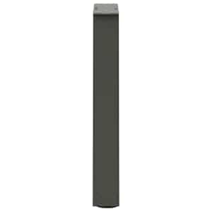Nohy konferenčního stolku ve tvaru V 2 ks antracitové 38 x (42-43,3) cm ocelové - obrázek 6