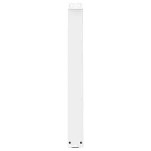 Nohy k jídelnímu stolu ve tvaru V, 2 ks, bílé, 50x(72-73,3) cm, ocel - obrázek 6