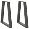 vidaXL s&ouml;&ouml;gilaua jalad V-kujulised 2 tk, antratsiithall, 50x(72-73,3) cm, teras
