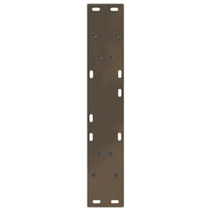 Nohy k jídelnímu stolu ve tvaru V, 2 ks, přírodní ocel, 50 x (72-73,3) cm, ocel - obrázek 7