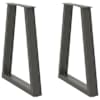 vidaXL s&ouml;&ouml;gilaua jalad, V-kujulised, 2 tk, antratsiithall, 60 x (72-73,3) cm, teras