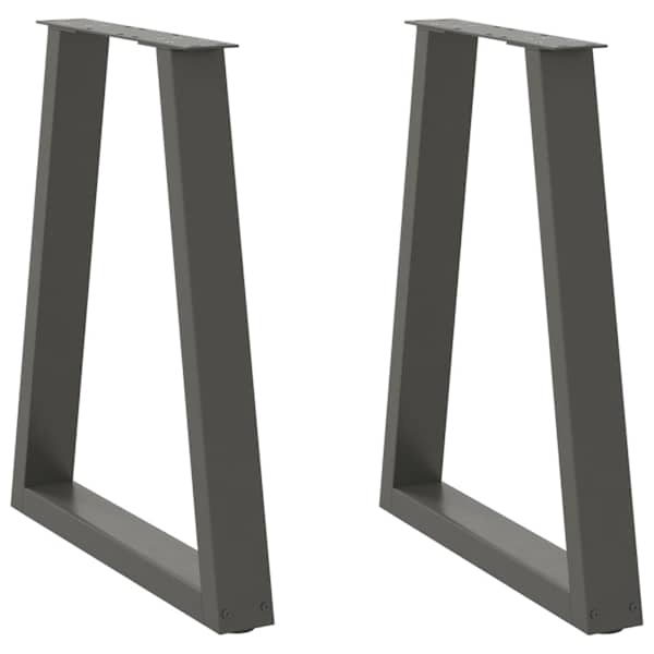 vidaXL s&ouml;&ouml;gilaua jalad, V-kujulised, 2 tk, antratsiithall, 60 x (72-73,3) cm, teras
