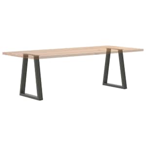 Nohy k jídelnímu stolu ve tvaru V, 2 ks, antracitové, 60 x (72-73,3) cm, ocel - obrázek 8