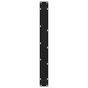 Nohy k jídelnímu stolu ve tvaru V, 2 ks, černé, 70 x (72-73,3) cm, ocel - obrázek 7