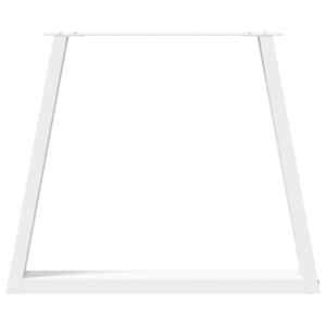 Nohy k jídelnímu stolu ve tvaru V, 2 ks, bílé, 70 x (72-73,3) cm, ocel - obrázek 5