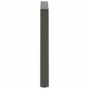 Nohy k jídelnímu stolu ve tvaru V, 2 ks, antracitové, 70 x (72-73,3) cm, ocel - obrázek 6