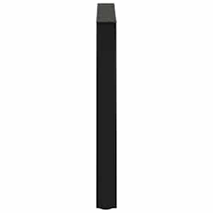 Nohy k jídelnímu stolu ve tvaru V, 2 ks, černé, 80 x (72-73,3) cm, ocel - obrázek 6