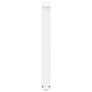 Nohy k jídelnímu stolu ve tvaru V, 2 ks, bílé, 80 x (72-73,3) cm, ocel - obrázek 6