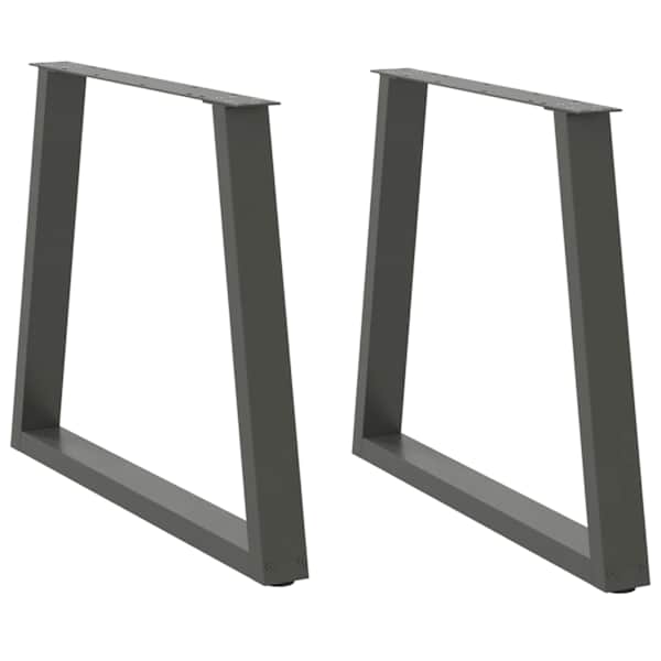 vidaXL s&ouml;&ouml;gilaua jalad V-kujulised 2 tk, antratsiithall, 80 x (72-73,3) cm, teras