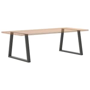 Nohy k jídelnímu stolu ve tvaru V, 2 ks, antracitové, 90 x (72-73,3) cm, ocel - obrázek 8